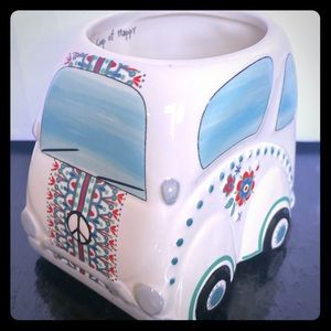 Natural Life VW Peace Beetle Automobile Mug